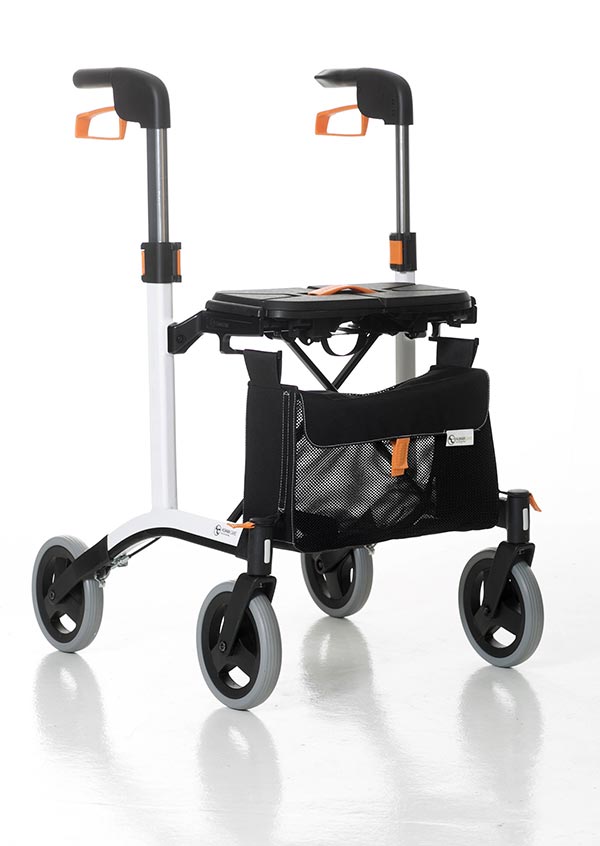 Rollator in weiß